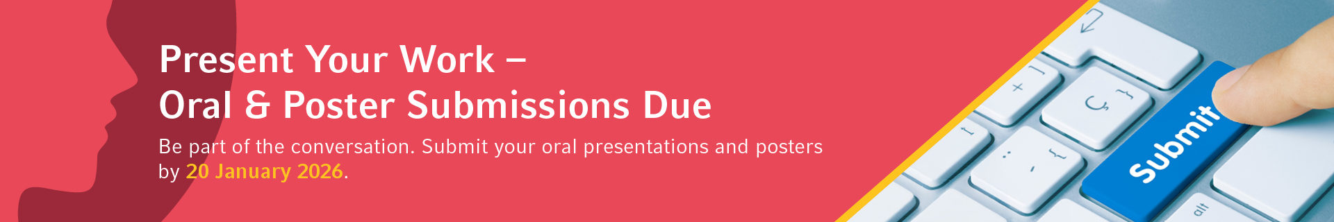Abstract submission for oral presentations and posters